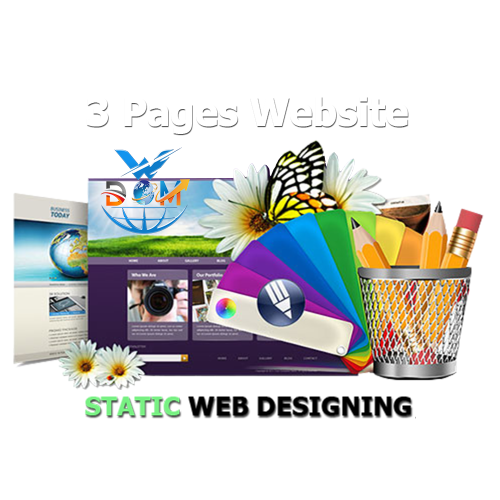 3 Pages Website - StaticWebsiteDesign